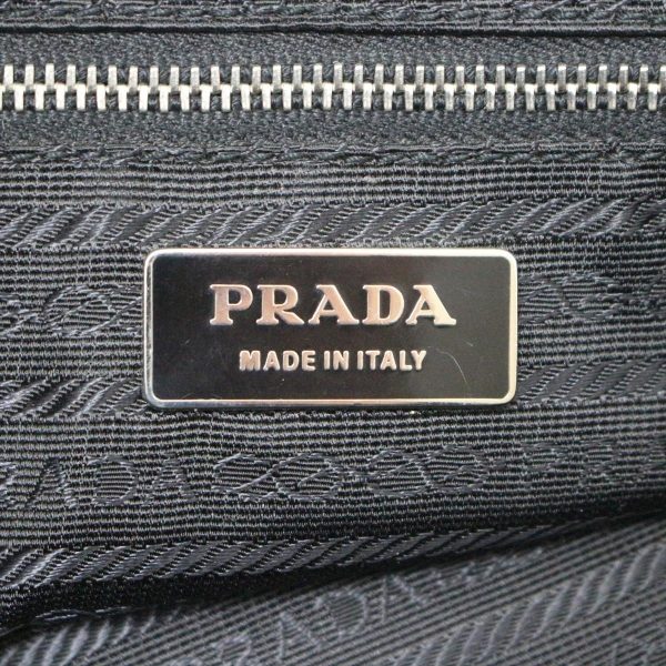 8 Prada Shoulder Bag Black Nylon Leather