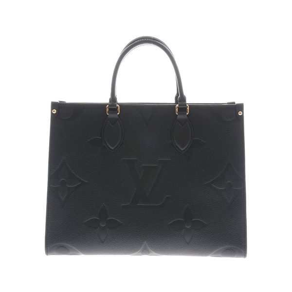 800000109774000 1 Louis Vuitton Monogram Emplant On The Go MM Noir Tote Bag