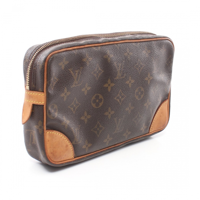 Louis Vuitton Marly Dragonne Monogram Clutch Bag