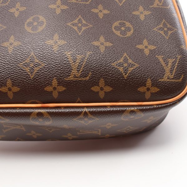 844113 6 Louis Vuitton Trouville Monogram Handbag Leather Brown