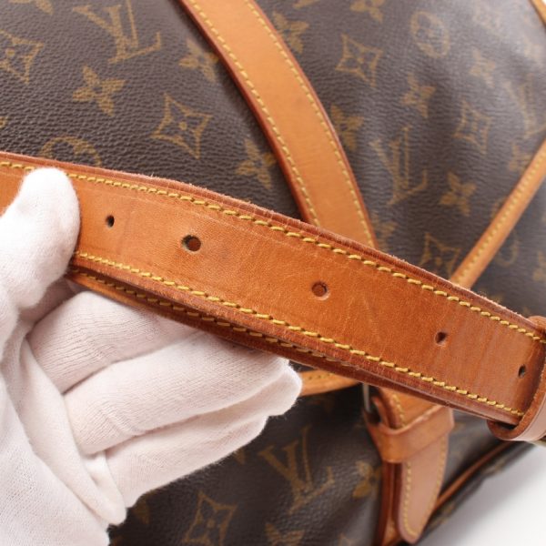 844138 8 Louis Vuitton Saumur 35 Monogram Shoulder Bag