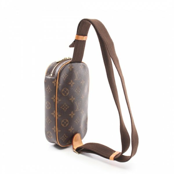 844140 1 Louis Vuitton Pochette Ganju Monogram Body Bag PVC Leather