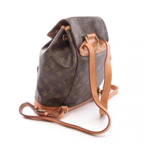 844276 1 Louis Vuitton Montsouris MM Monogram Backpack Rucksack Leather