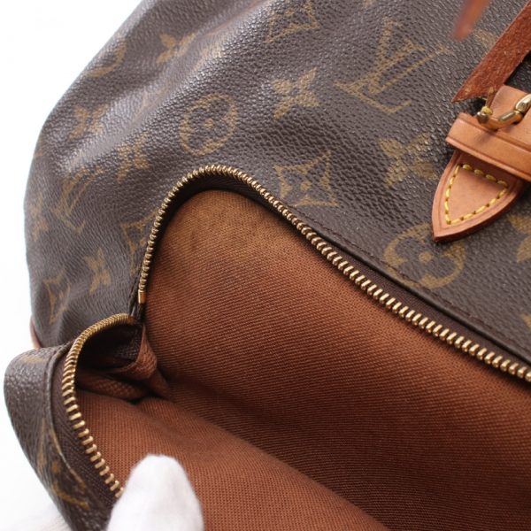 844276 6 Louis Vuitton Montsouris MM Monogram Backpack Rucksack Leather