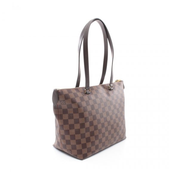 844458 1 Louis Vuitton Jena PM Damier Ebene Shoulder Bag Leather Brown