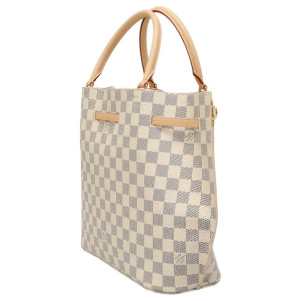 8733450 02 Louis Vuitton Damier Azur Girolatta Bucket Bag