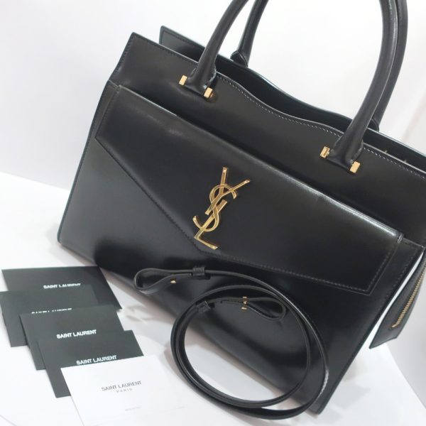 9 Yves Saint Laurent 2 Way Hand Bag Shoulder Bag