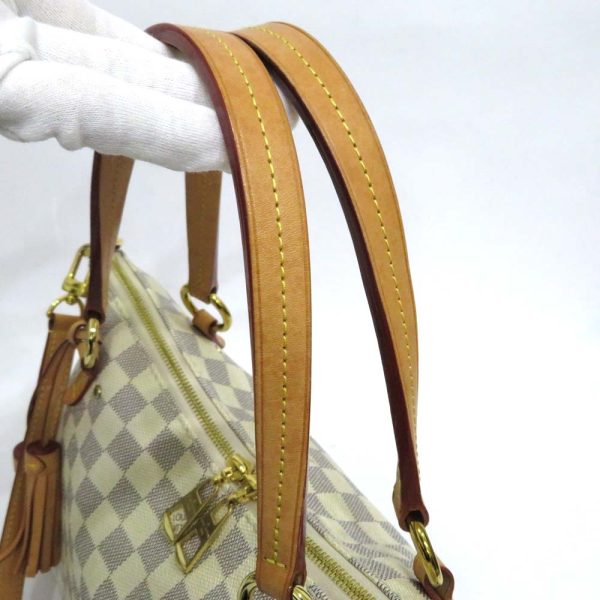 9 Louis Vuitton Damier Azur Limington 2 Way Bag