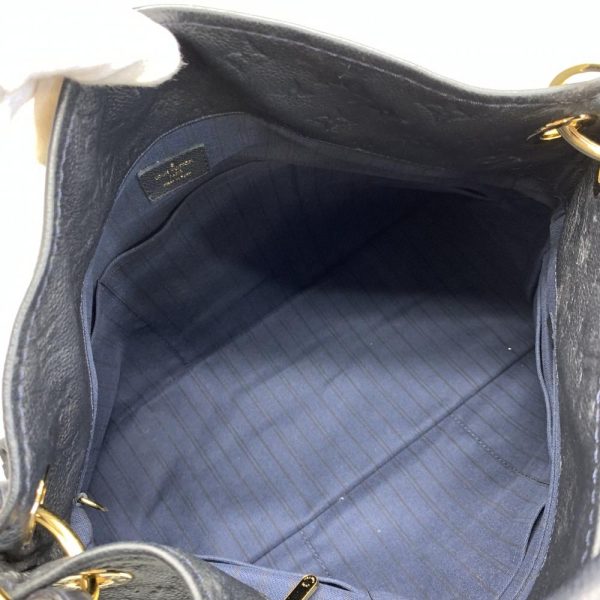 9 Louis Vuitton Artsy MM Monogram Implant Navy Blue Anfini Hobo Bag