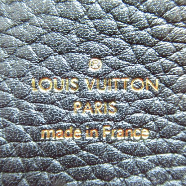 9 Louis Vuitton Capucines GM Taurillon Shoulder Bag Black