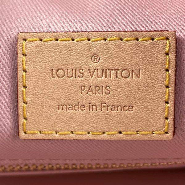 9 Louis Vuitton Graceful PM Shoulder Bag Damier Azur White