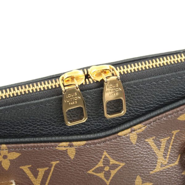 9 Louis Vuitton Monogram Pallas Handbag Shoulder Bag Noir