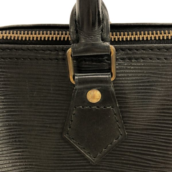 9 Louis Vuitton Speedy 25 Handbag Noir Gold Hardware Leather