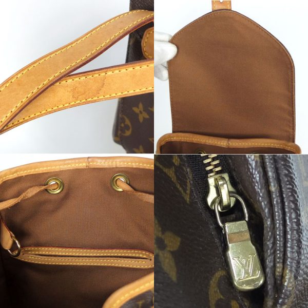 9 Louis Vuitton Montsouris MM Backpack Rucksack Monogram