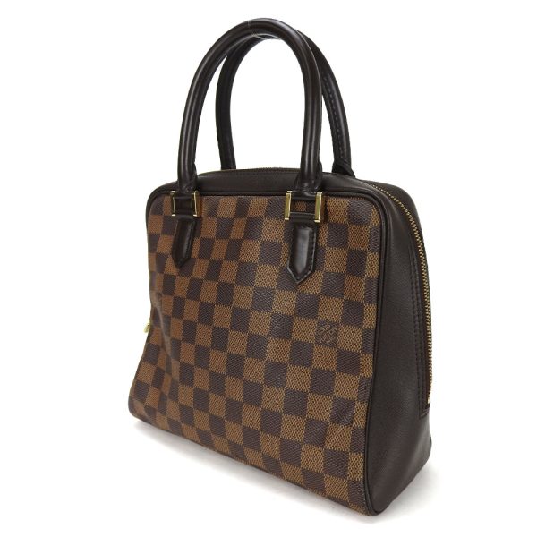 b a20014 2 Louis Vuitton Handbag Damier Brera Ebene Gold Metal Fittings Leather