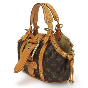 b a20209 2 Louis Vuitton Mini Pochette Accessoire Handbag Black Beige