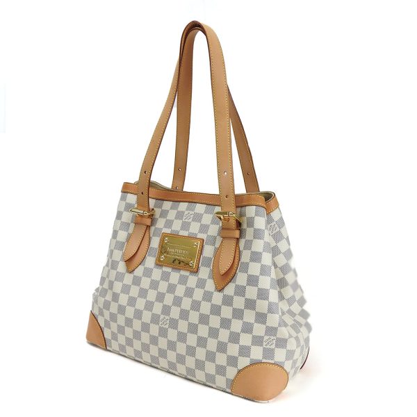 b a20403 2 Louis Vuitton Tote Bag Hampstead MM Damier Azur