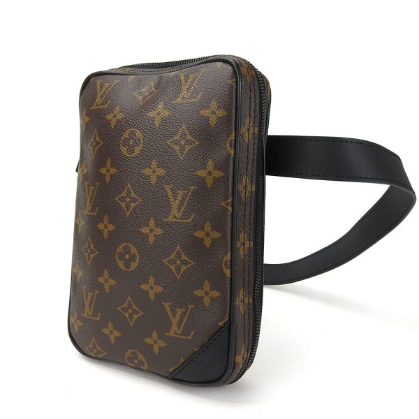 b a21261 2 Louis Vuitton Body Shoulder Bag Utility Monogram Leather Black