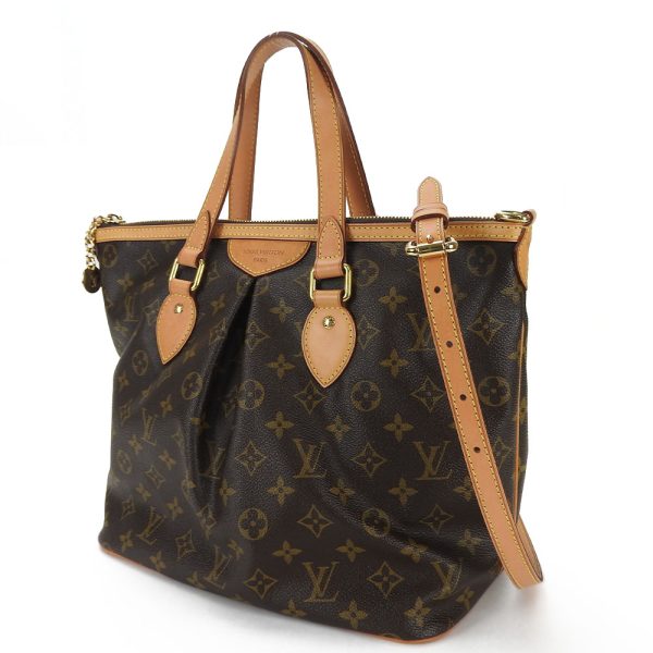 b a40440 2 Louis Vuitton 2Way Handbag Tote Bag Palermo PM Monogram