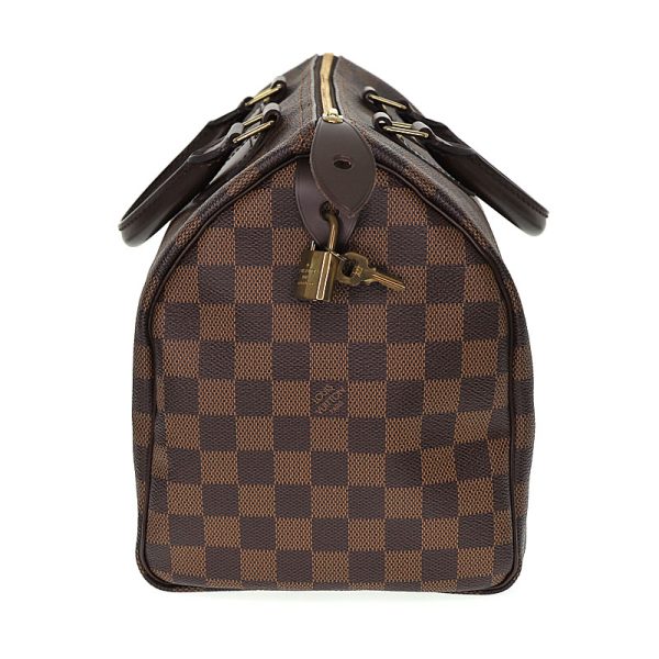 c23 3427 4 Louis Vuitton Speedy 30 Damier Canvas Handbag