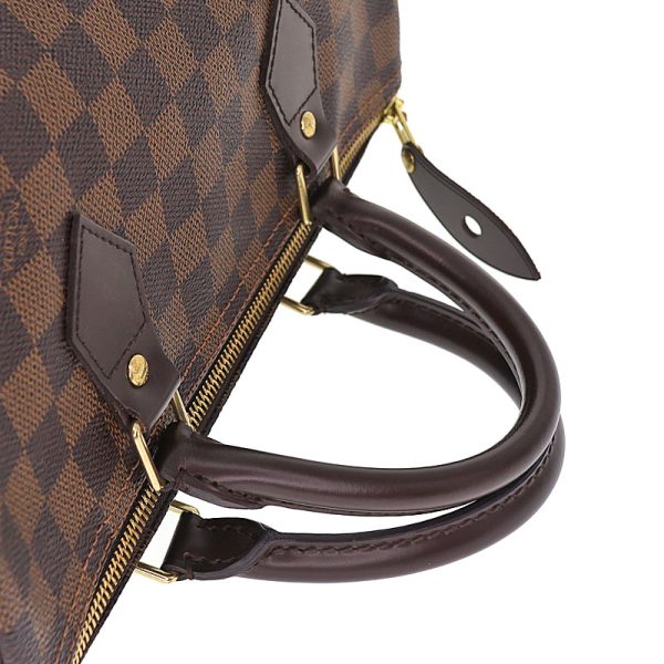 c23 3427 8 Louis Vuitton Speedy 30 Damier Canvas Handbag