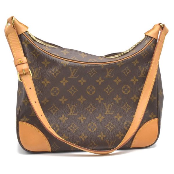 c240601084148 Louis Vuitton Boulogne 30 Monogram Shoulder Bag Brown