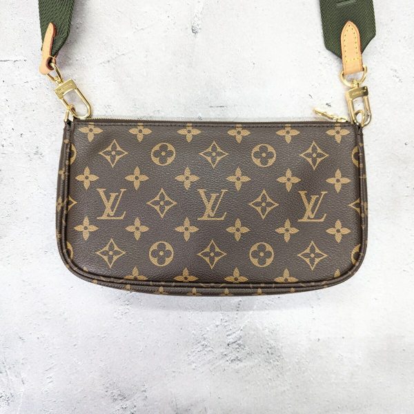 compass1687509004 Louis Vuitton Monogram Multi Pochette Accessoires Shoulder Bag