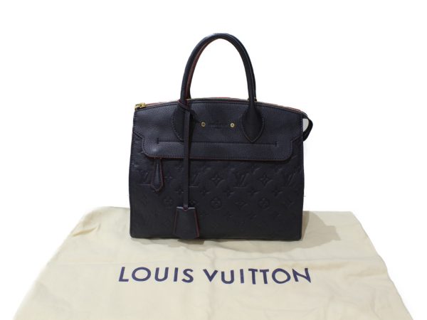 imgrc0083636973 Louis Vuitton Pont Neuf MM Emplant Marine Rouge Navy Shoulder Bag