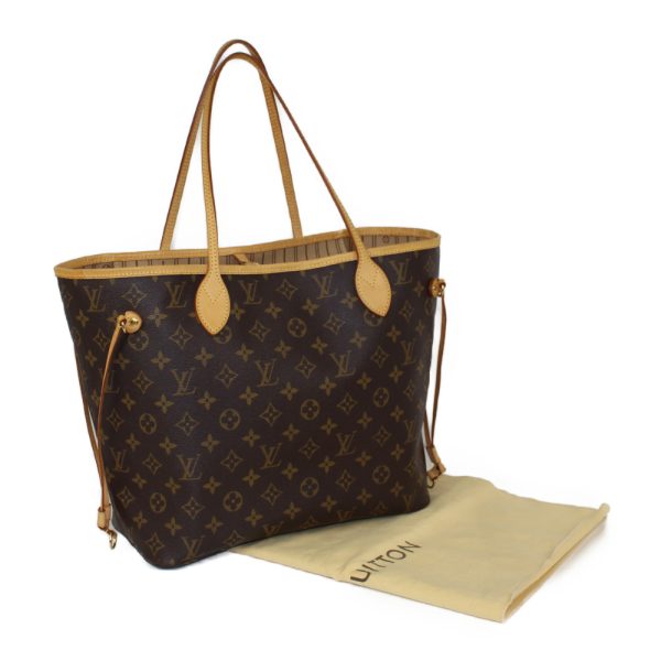 imgrc0090803365 Louis Vuitton Neverfull MM Monogram Brown Tote Bag