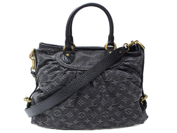 imgrc0092479195 Louis Vuitton NeoCabby MM Monogram Denim Tote bag