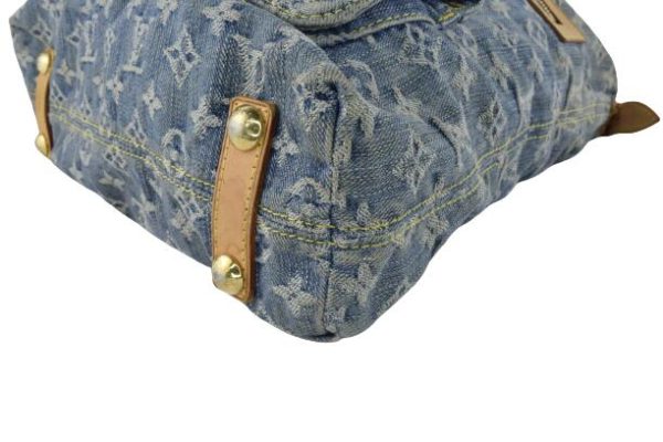 imgrc0100813275 Louis Vuitton Monogram Denim Baggy GM Shoulder Bag