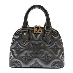 imgrc0101299693 Louis Vuitton Monogram Empreinte Montaigne BB Handbag Noir Black