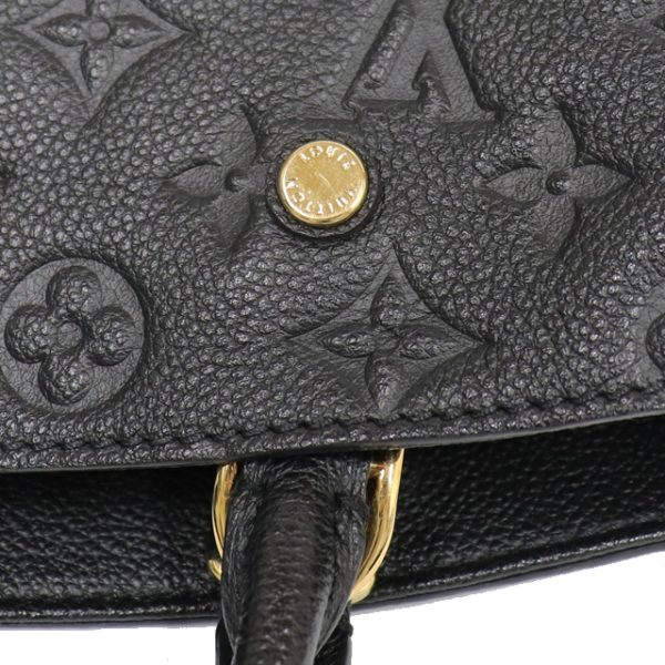 lv 8073 2023218 6 Louis Vuitton Montaigne MM Emplant Black 2way Shoulder Bag