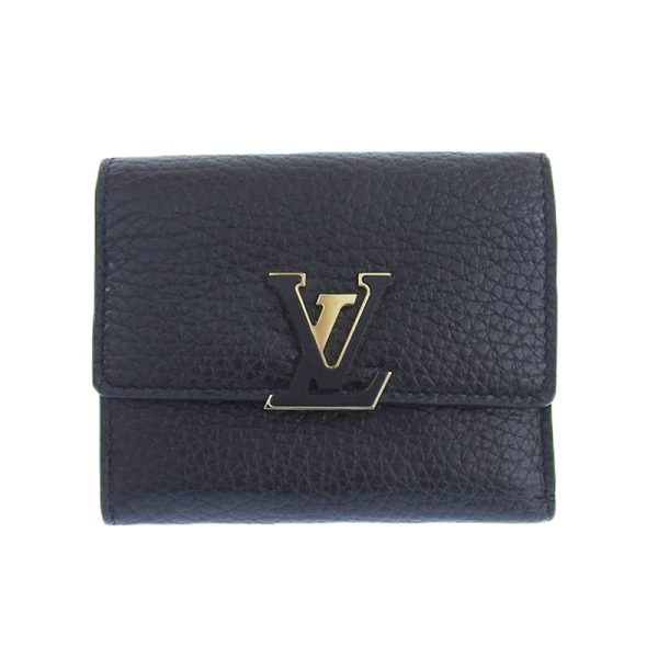 lv1305 1 Louis Vuitton Taurillon Portefeuil Capucines XS