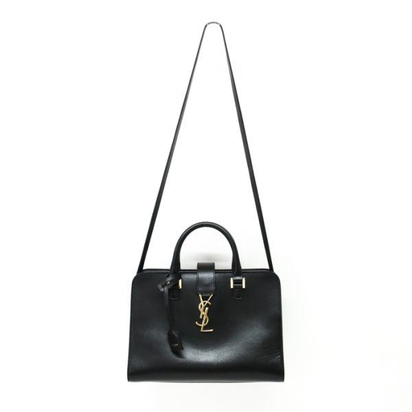 man05027 1 Saint Laurent YSL Calf Leather Shoulder Bag