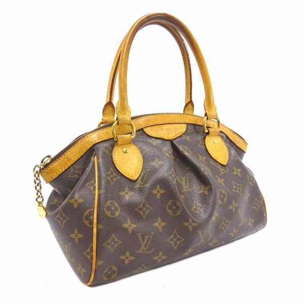 nb 03666 1 Louis Vuitton Monogram Tivoli PM Handbag Brown