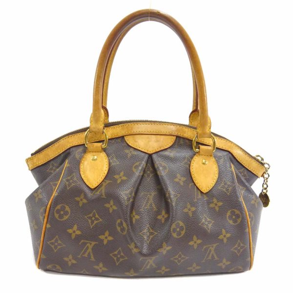 nb 03666 2 Louis Vuitton Monogram Tivoli PM Handbag Brown