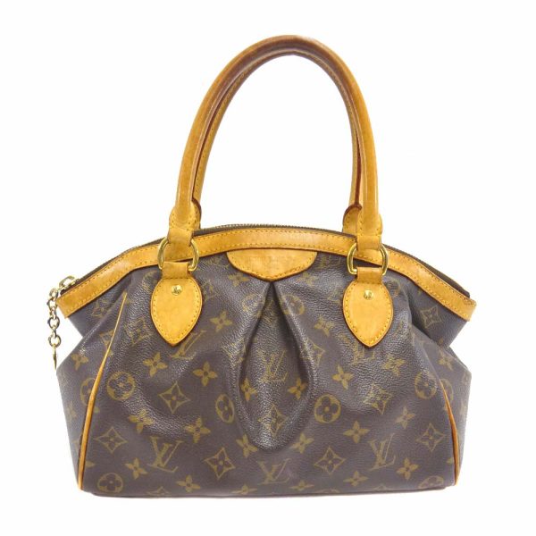 nb 03666 20 Louis Vuitton Monogram Tivoli PM Handbag Brown