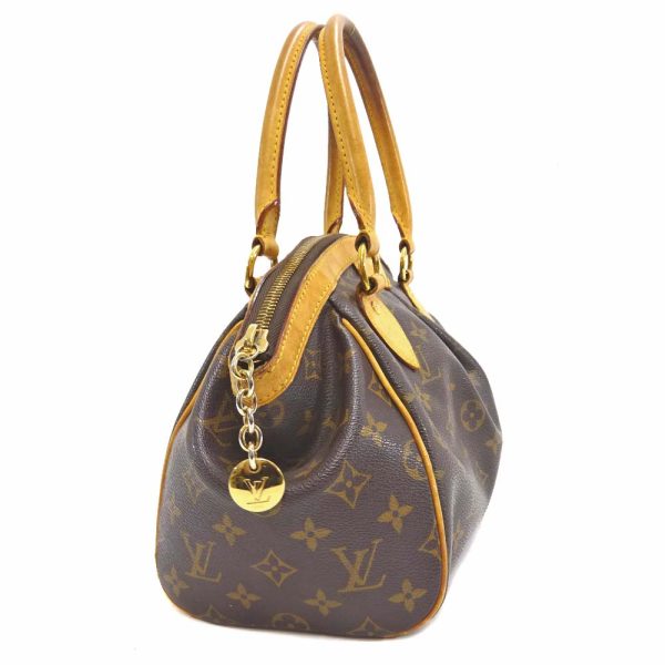 nb 03666 4 Louis Vuitton Monogram Tivoli PM Handbag Brown