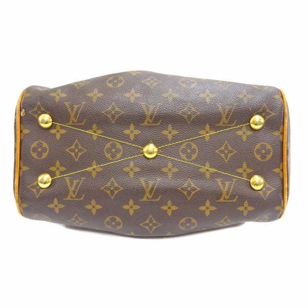 nb 03666 5 Louis Vuitton Monogram Tivoli PM Handbag Brown