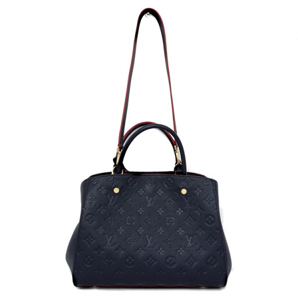 sw23 0087 03 Louis Vuitton Monogram Empreinte Montaigne MM Handbag 2Way