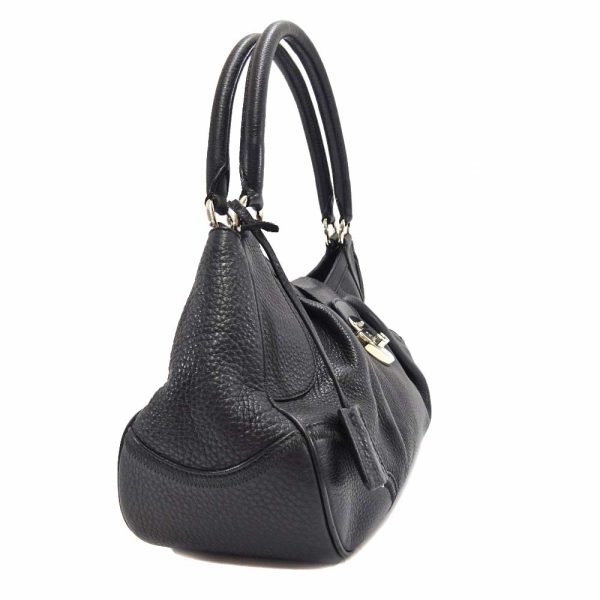 vv 10809 2 4 Prada Shoulder Bag Black Leather