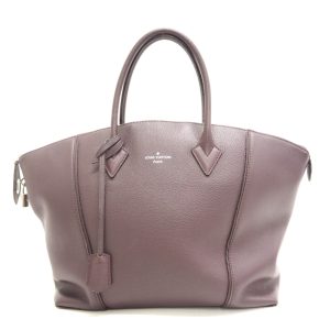 z0001652 1 Louis Vuitton Parnasea Lockit MM 2Way Shoulder Bag Purple