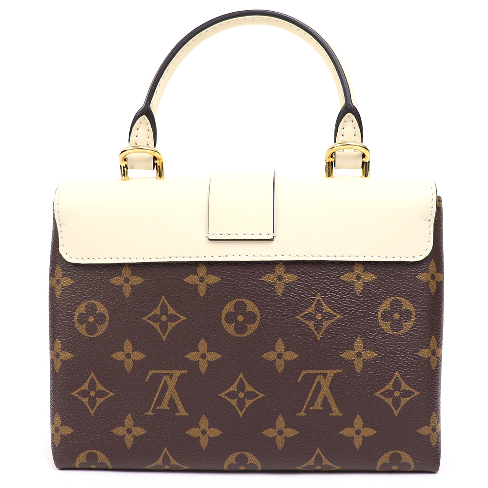 Louis Vuitton Locky BB Monogram Creme Shoulder Bag Leather - Image 3