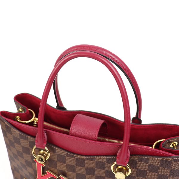 0002507 9 Louis Vuitton LV Riverside Damier Ebene Shoulder Bag