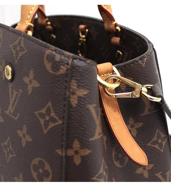 012390 07 Louis Vuitton Montaigne MM 2way Shoulder Bag Monogram