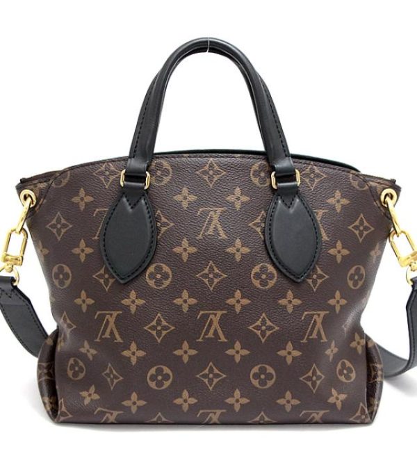 012705 01 Louis Vuitton Flower Zip De Tote PM 2way Bag Monogram