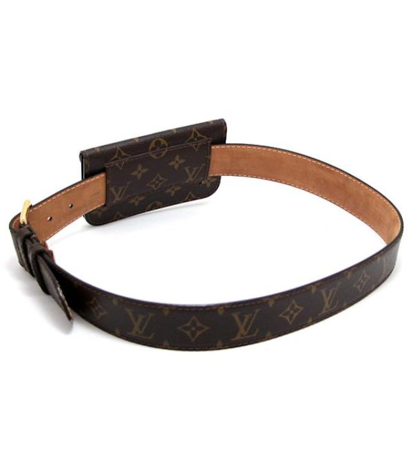 059796 01 Louis Vuitton Sun Tulle Pochette Belt Pouch Monogram