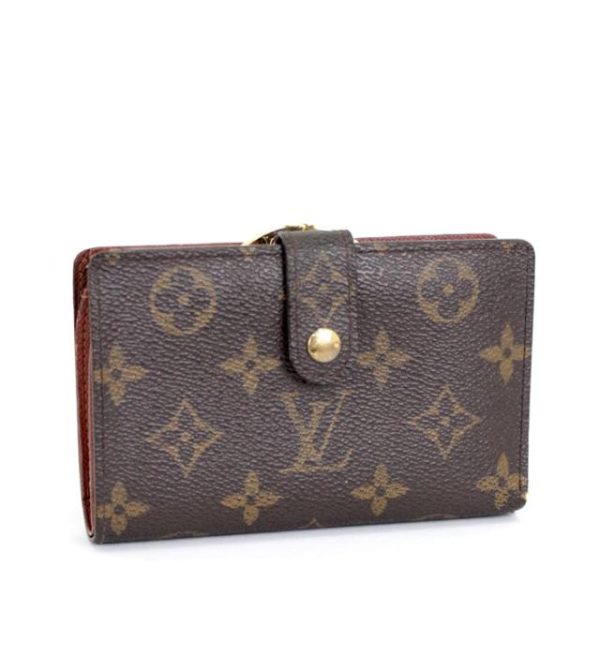 059832 00 1 Louis Vuitton Portefeuille Vienois Bi Fold Wallet Monogram Brown