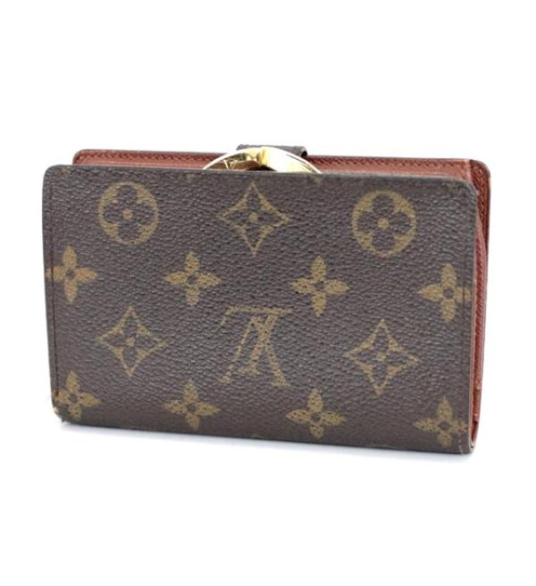 059832 01 Louis Vuitton Portefeuille Vienois Bi Fold Wallet Monogram Brown